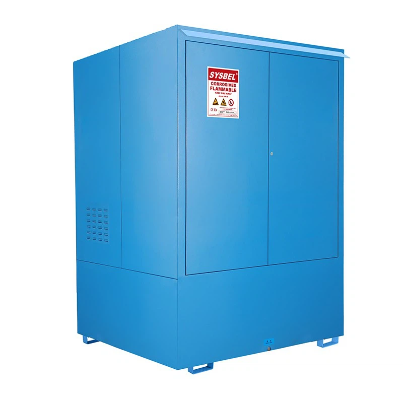 SYSBEL Outdoor IBC Single-Drum Safety Storage Cabinet factory